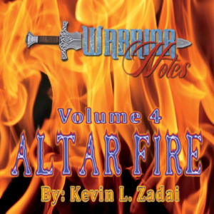 "Warrior Notes Vol. 4: Altar Fire" Album - Kevin Zadai with Three O'Clock Session - CD